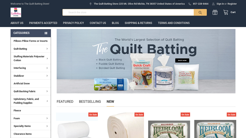 The Quilt Batting Store