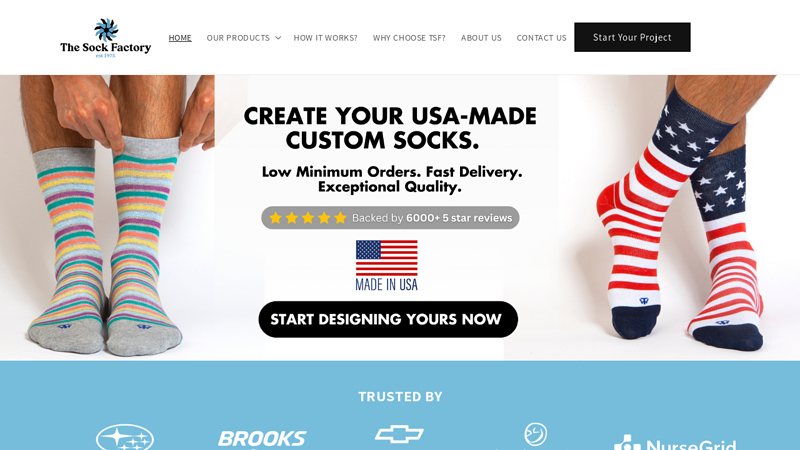 The Sock Factory: Custom Socks