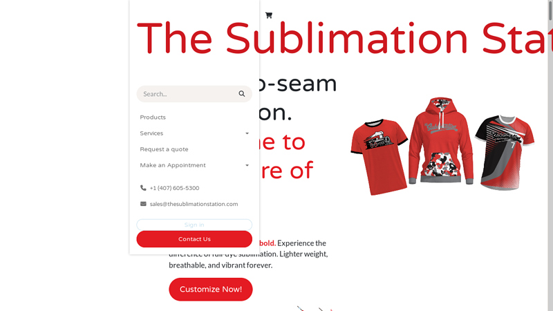 The Sublimation Station: Custom Print Services & T custom t-shirts