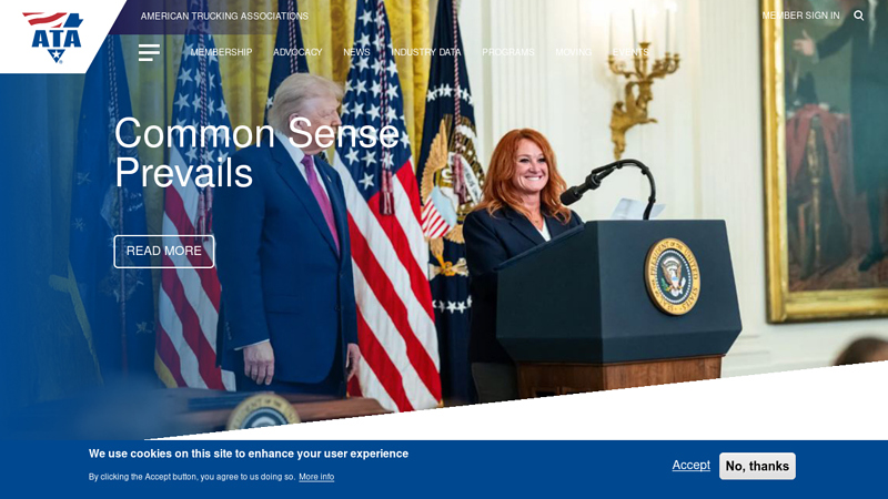 The Voice of America's Trucking Industry