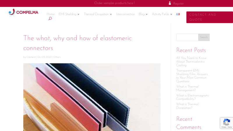 The what, why and how of elastomeric connectors