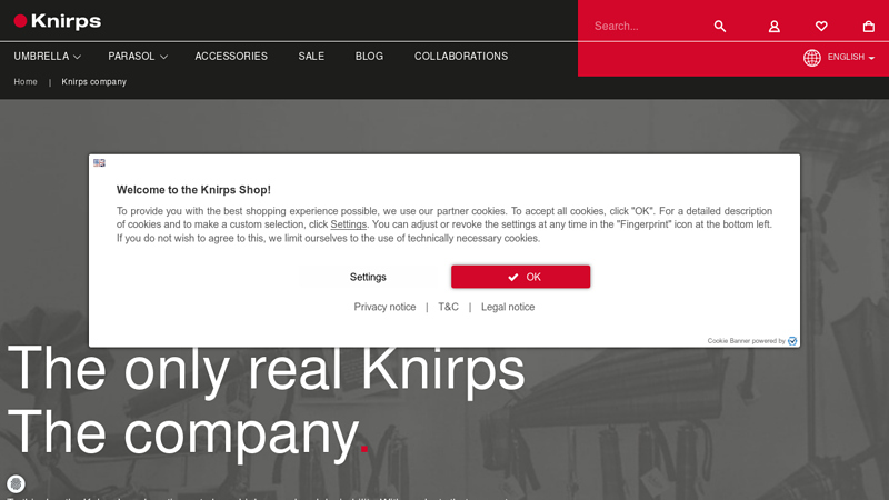 the world's most famous umbrella manufacturer