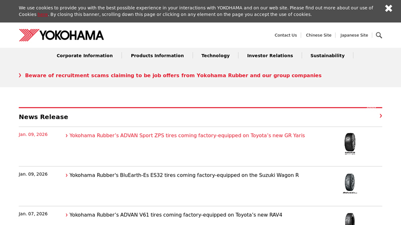 THE YOKOHAMA RUBBER CO., LTD.