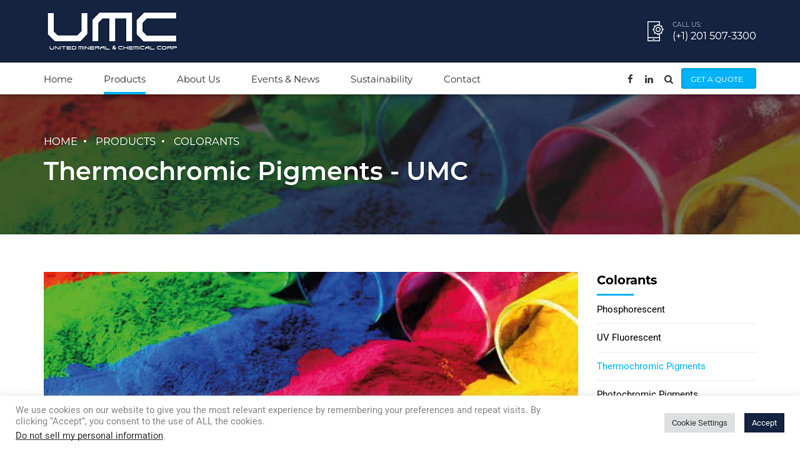 Thermochromic Pigments