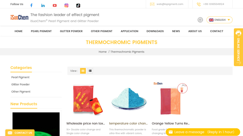 thermochromic pigments