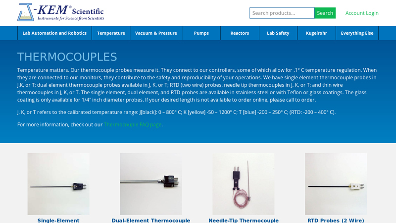 Thermocouple Types