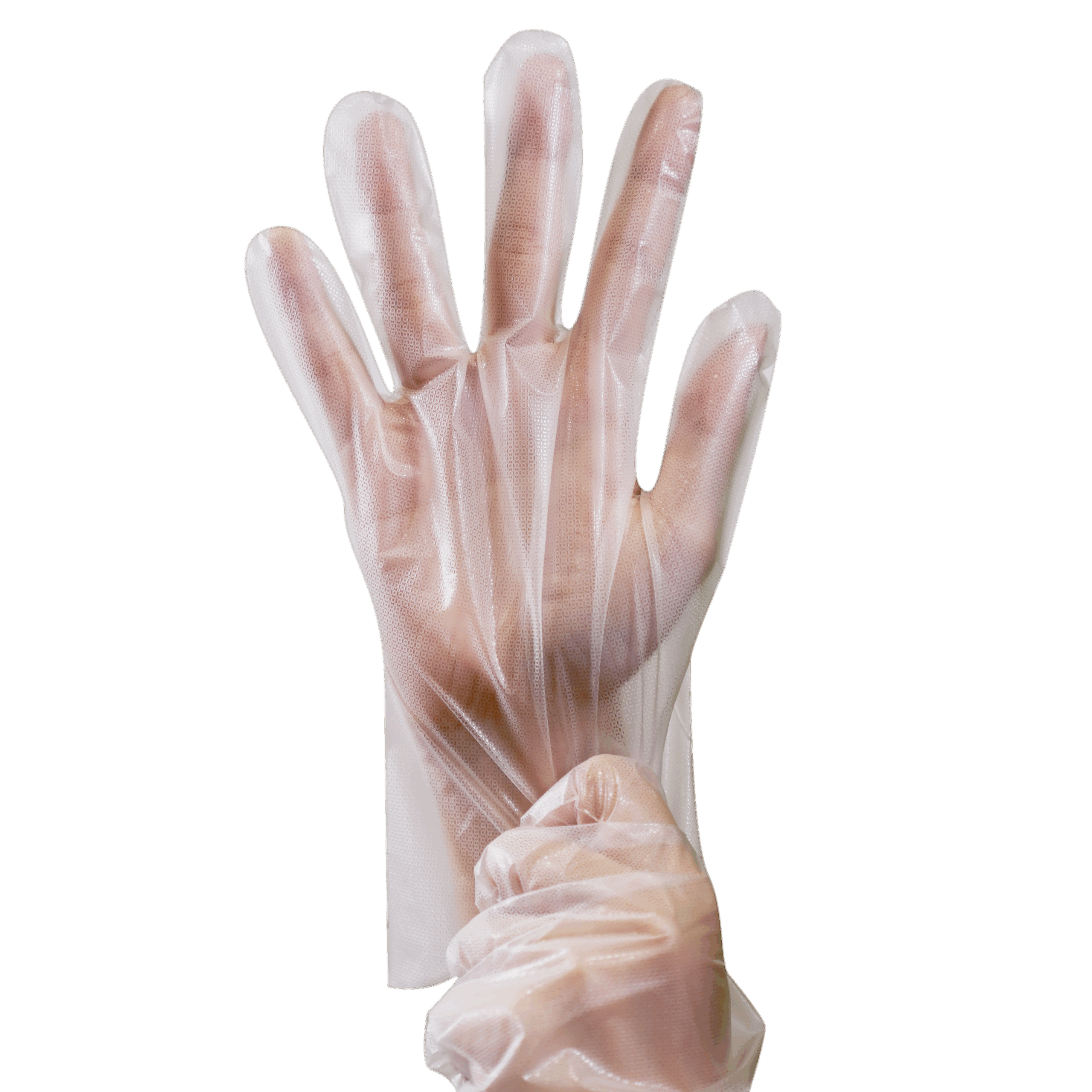 Thermoplastic Elastomer [TPE] Disposable Glove, Top Grip