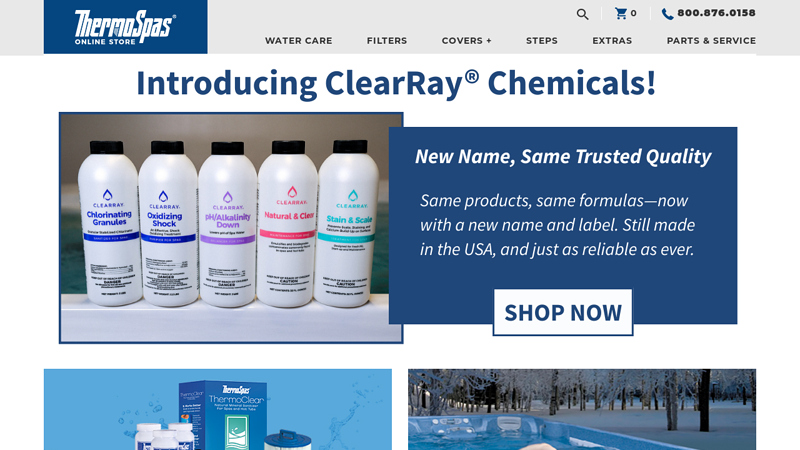 ThermoSpas Online Store