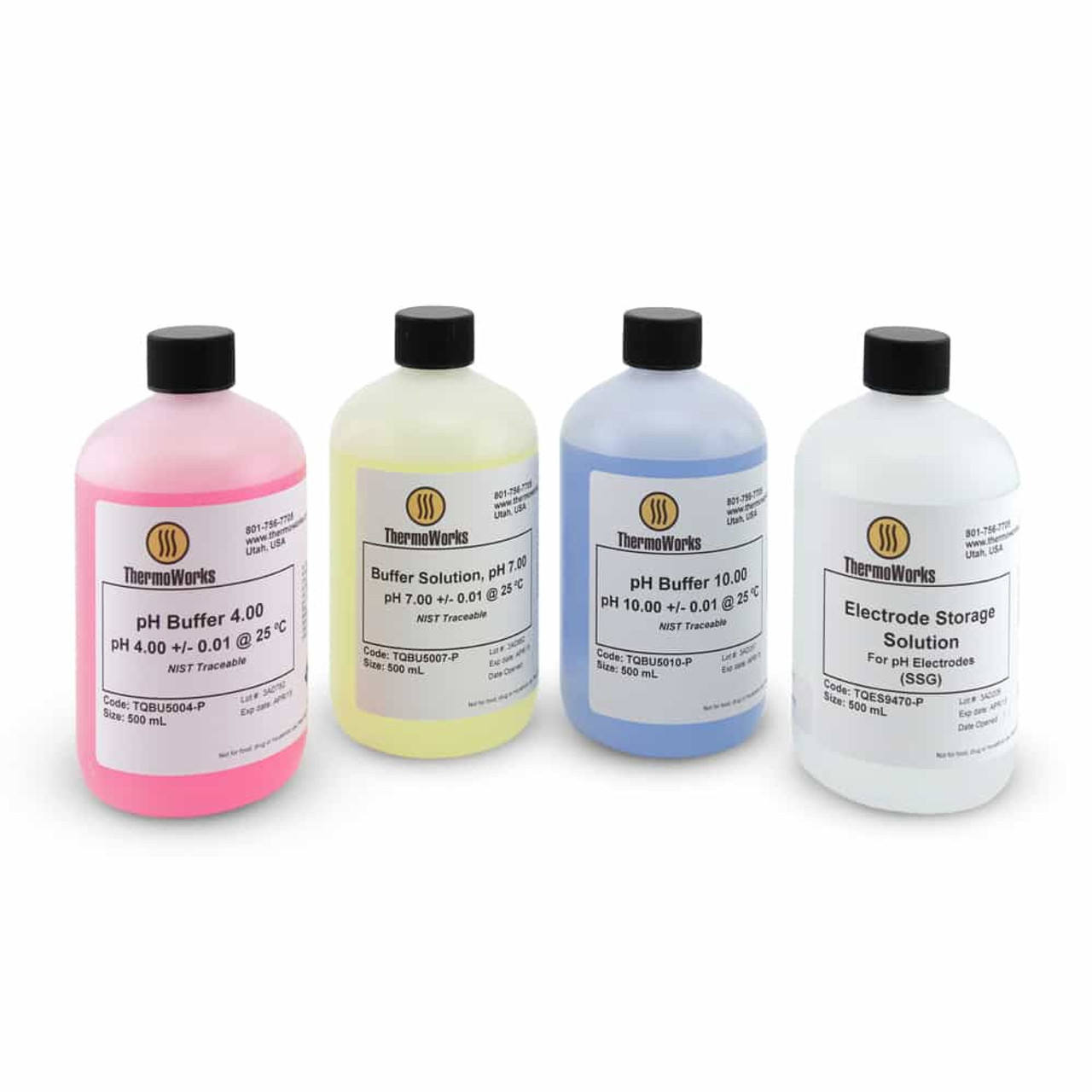 ThermoWorks pH Calibration Buffer Solutions