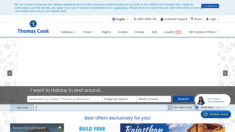 Thomas Cook Tours and Travels