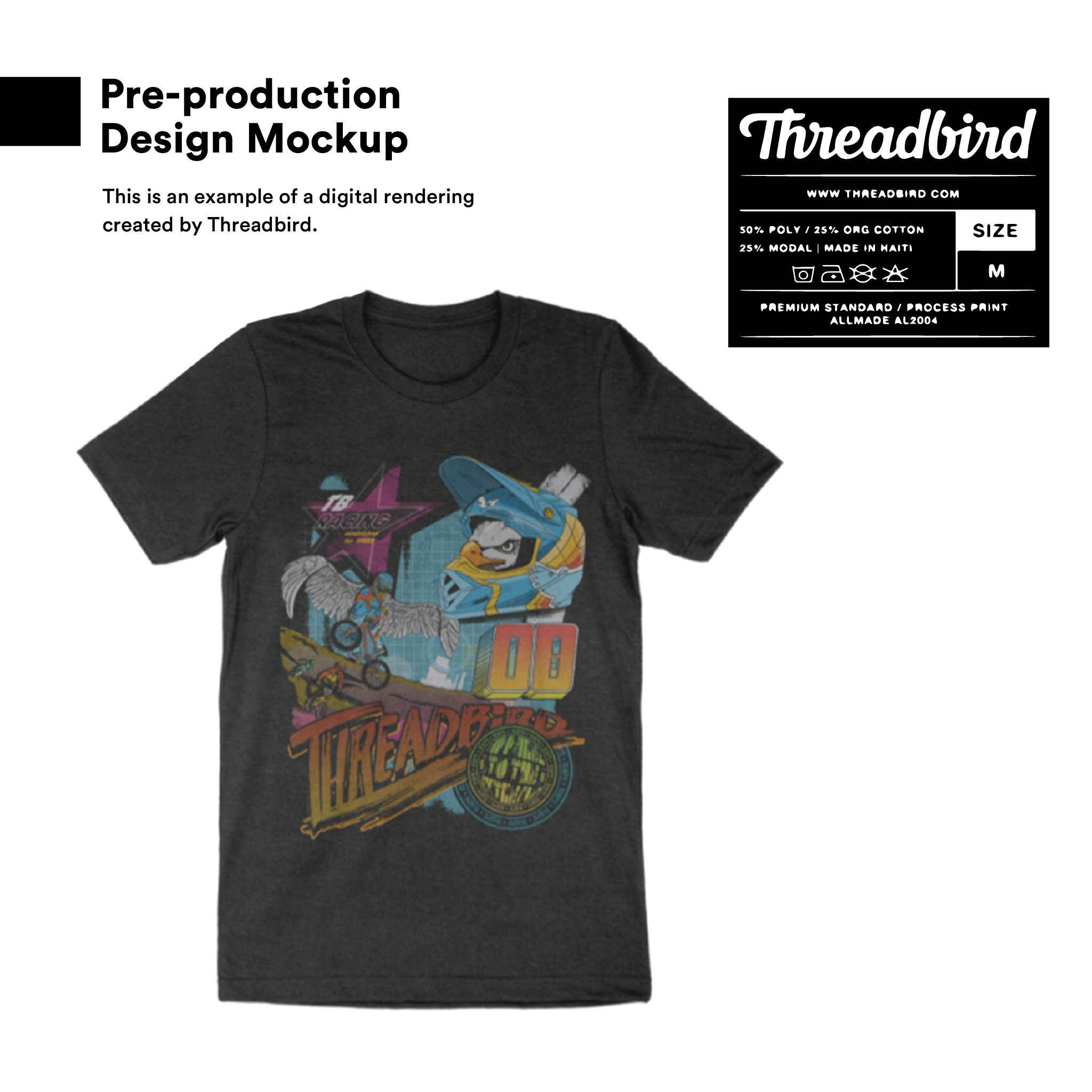 Threadbird: Custom T Shirt Printing, High custom t-shirts