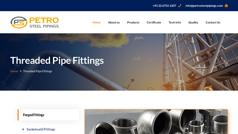 Threaded pipe Fittings