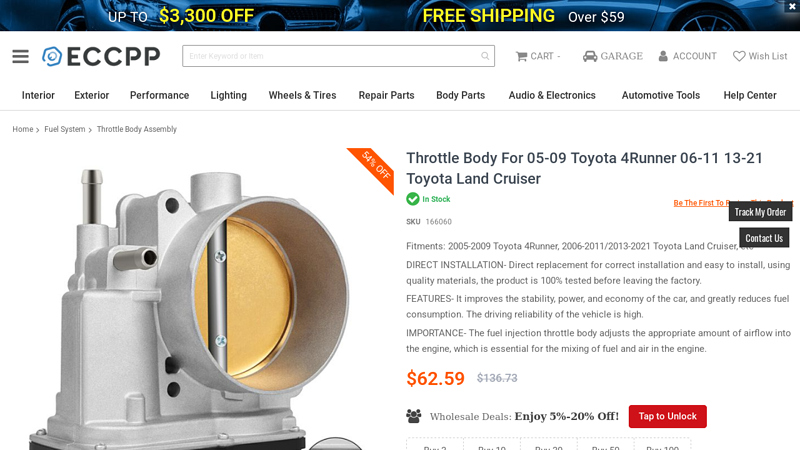 Throttle Body For 05