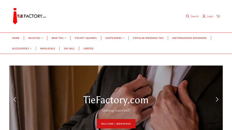 Tie factory