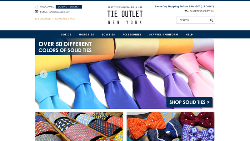 Tie Outlet