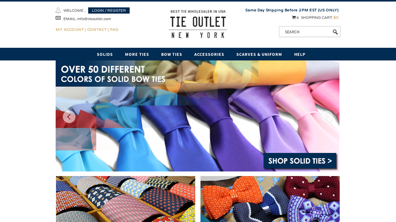 Tie Outlet