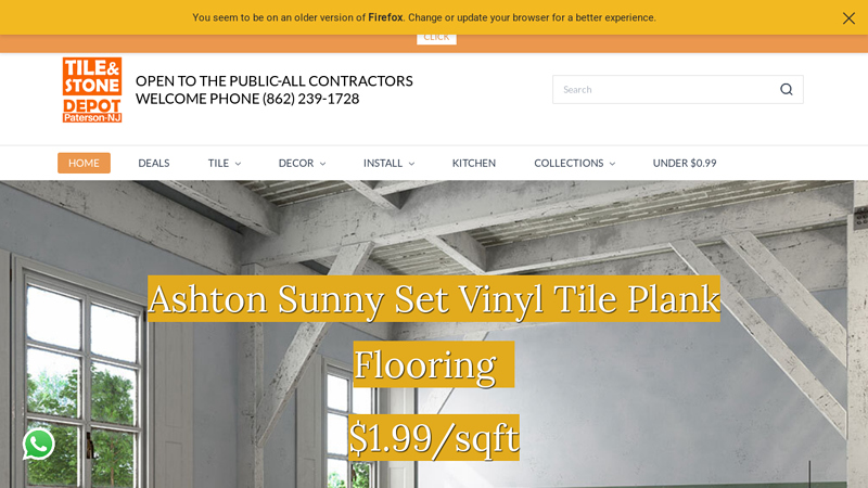 Tile Stone Depot Best Prices Floor and Wall Tile