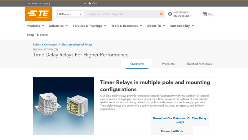 Time Delay Relays or Timer Relays