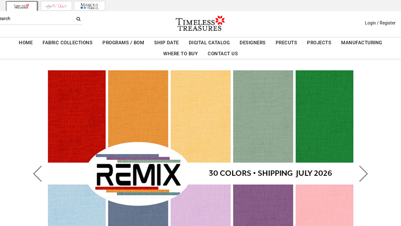 Timeless Treasures Fabrics