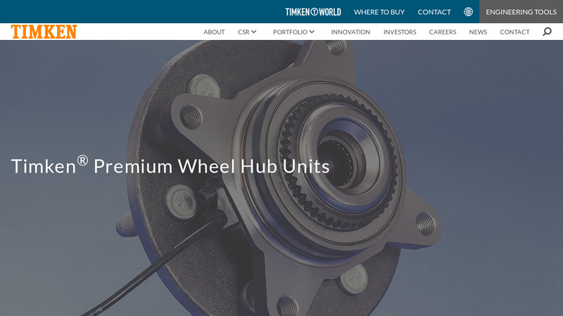 Timken® Premium Wheel Hub Units