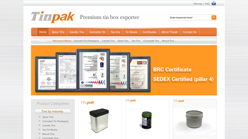 Tin Box Manufacturer, Buy Custom Tins Wholesale, Decorative tin ...