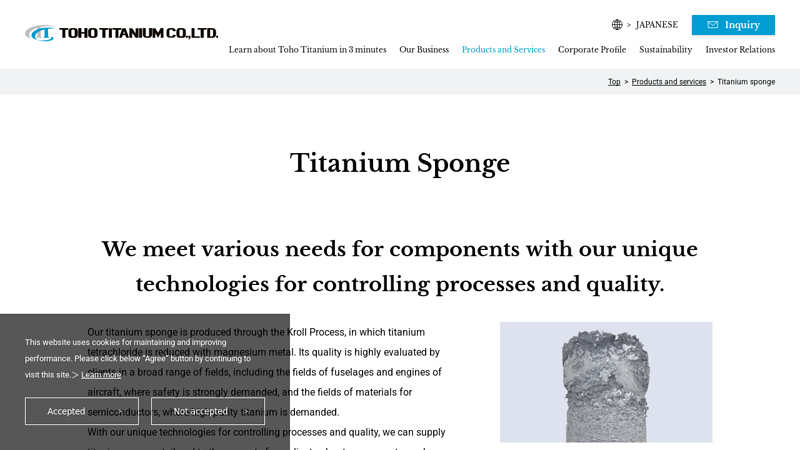 Titanium Sponge