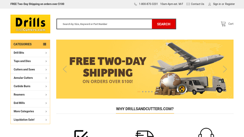 to DrillsandCutters.com