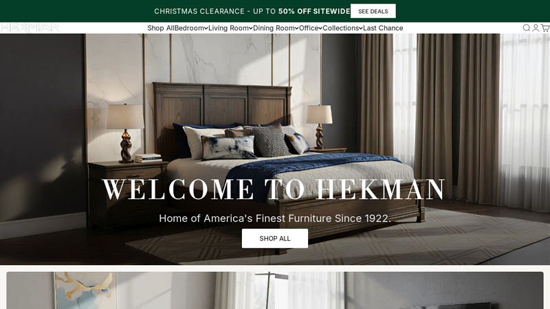 to Hekman Official Web Site