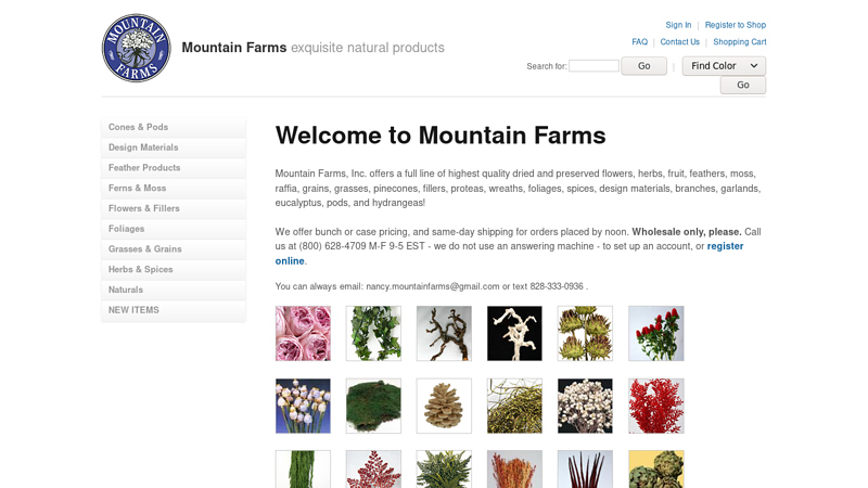 to Mountain Farms