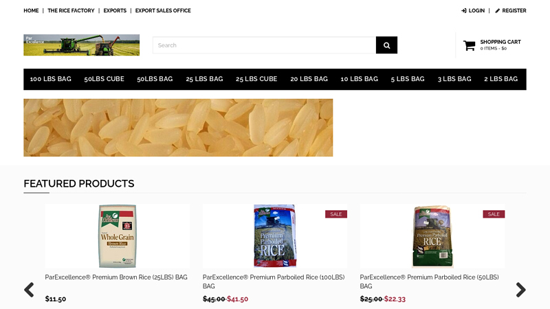 to PAR EXCELLENCE RICE