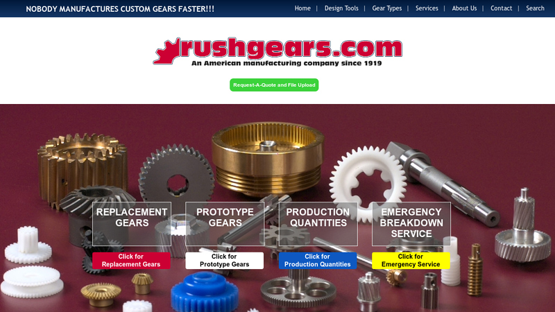 to rushgears.com