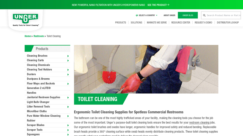 Toilet Cleaning Tools & Supplies