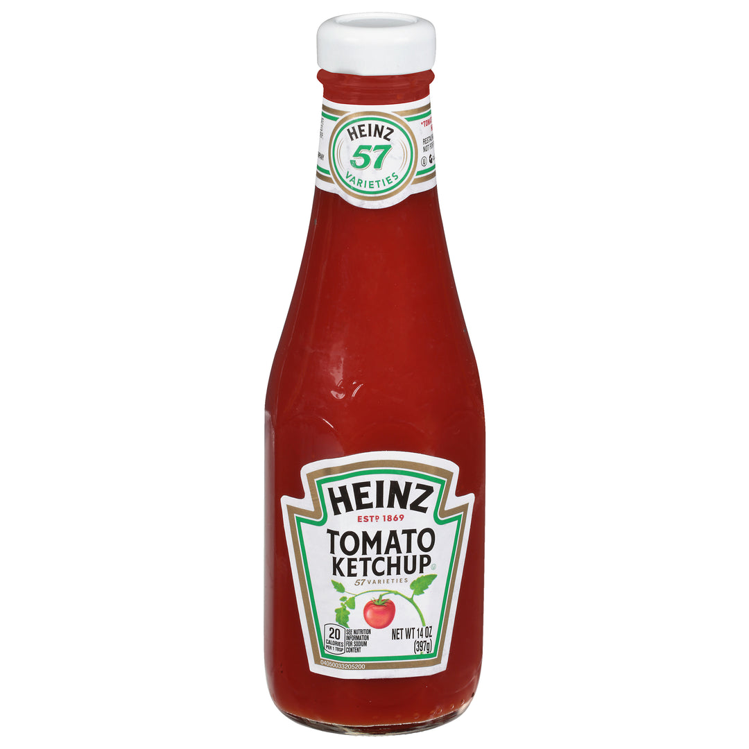 Tomato Ketchup Glass Bottle