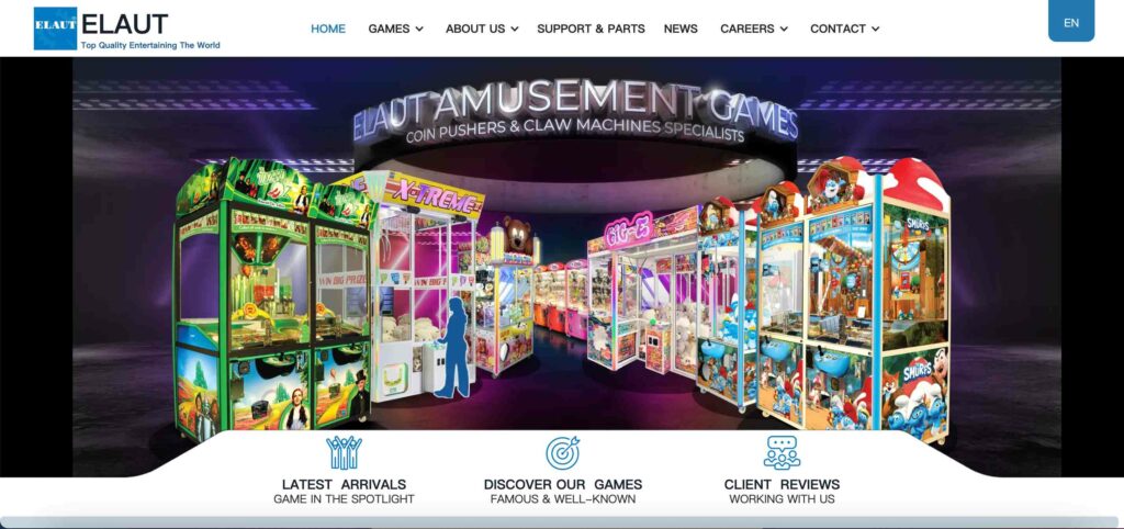 Top 12 Wholesale Claw Machine Manufacturers Worldwide in 2025