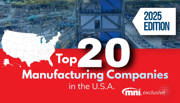 Top 20 Manufacturing Companies in the U.S.