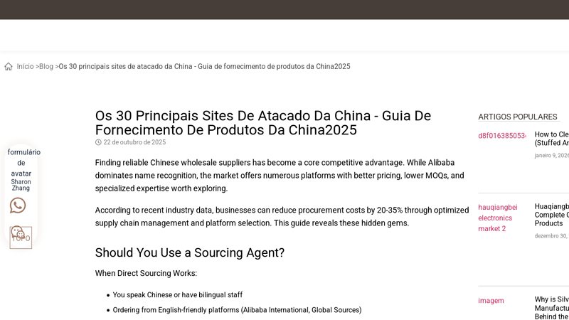 Top 30 China Wholesale Websites