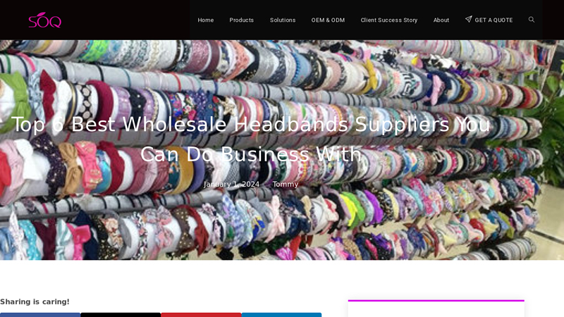 Top 6 Best Wholesale Headbands Suppliers You can Do Business ...