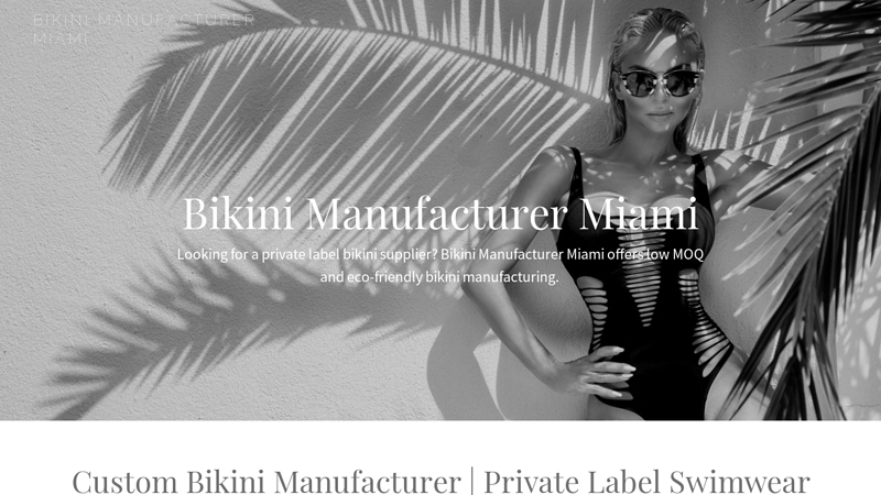 Top Bikini Manufacturer in Miami, Florida