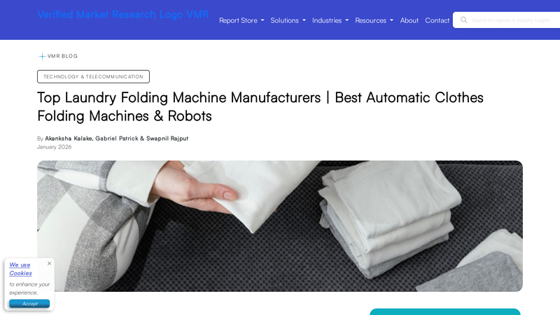 Top Laundry Folding Machine Manufacturers