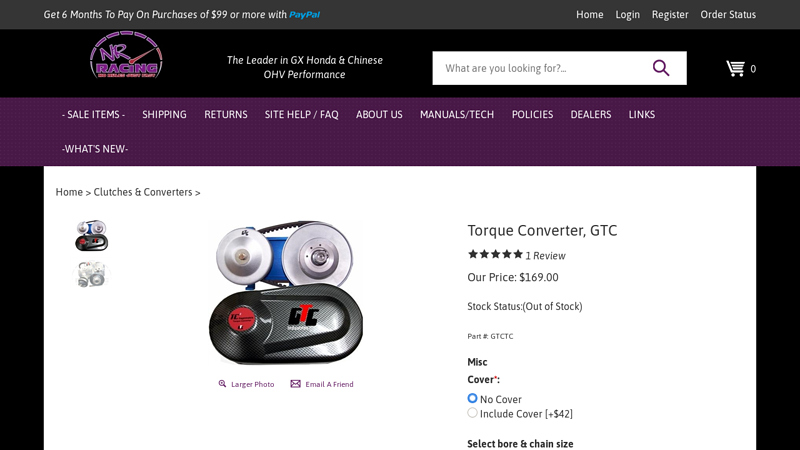 Torque Converter, GTC