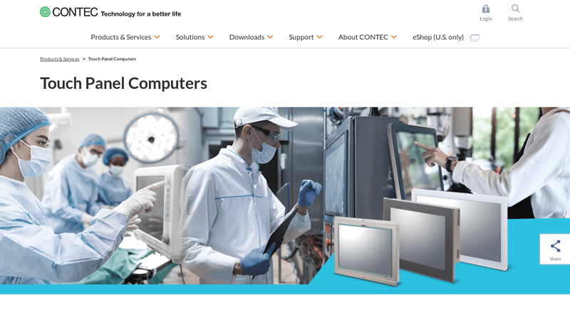 Touch Panel Computers