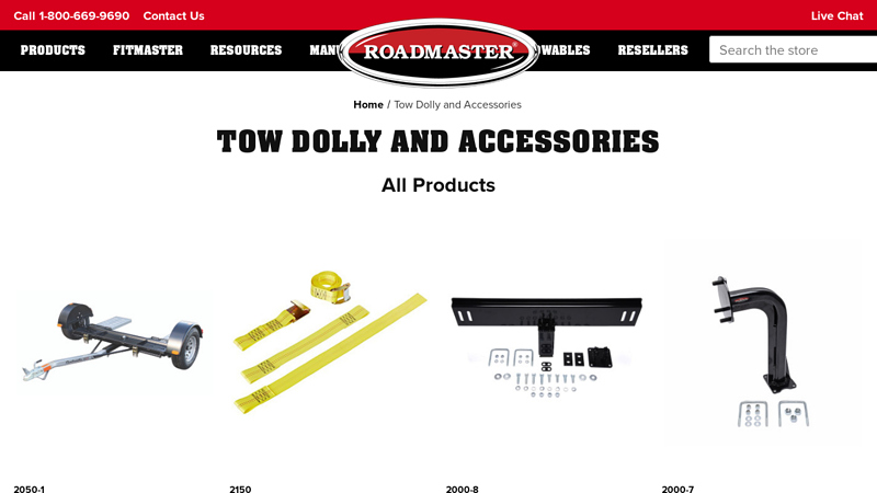 Tow Dolly and Accessories