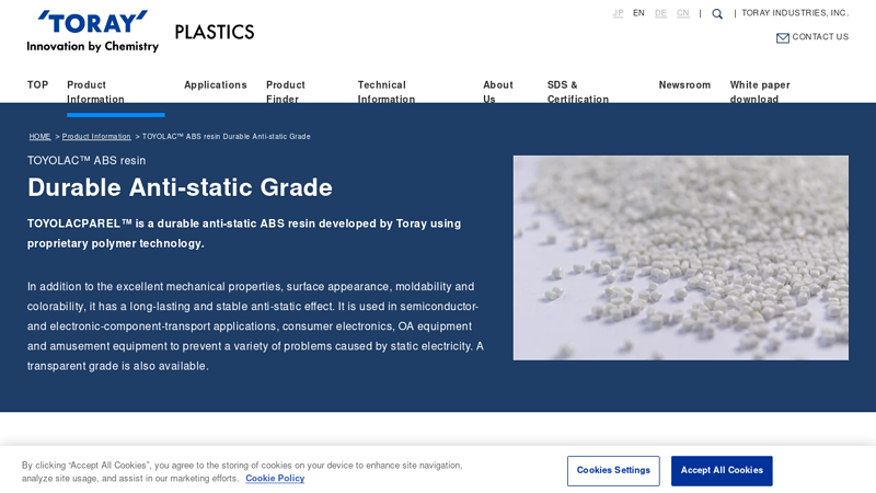 TOYOLAC™ ABS resin Durable Anti