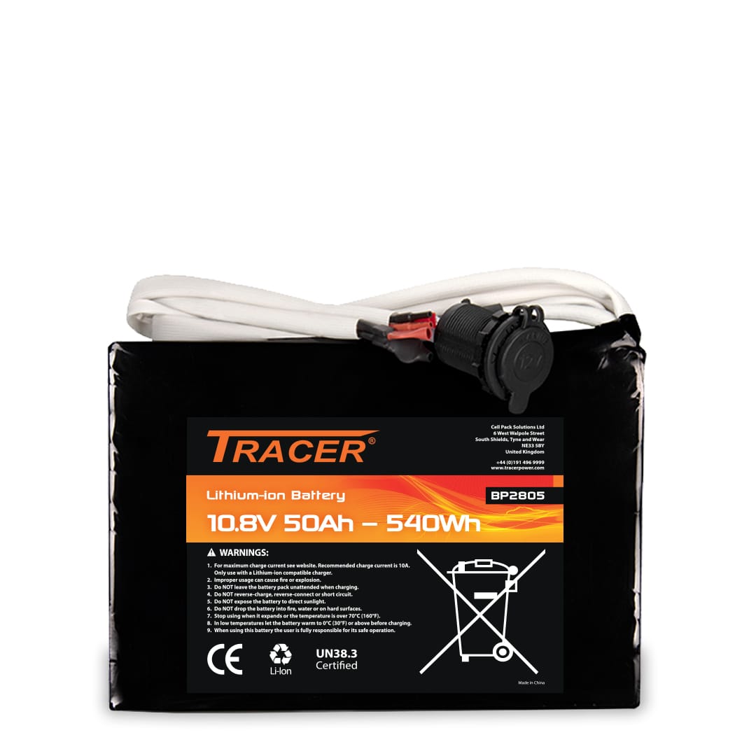 Tracer Power : Safe & Certified Lithium Batteries
