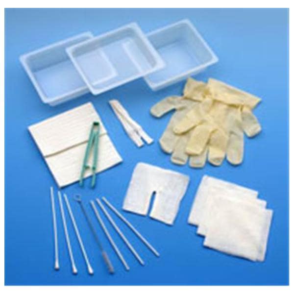 Tracheostomy care kit with Simulated Tray