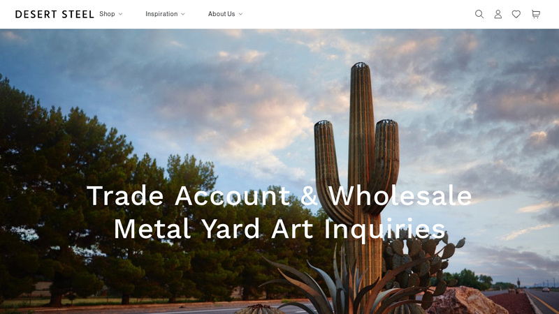 Trade Account & Wholesale Metal Yard Art Inquiries