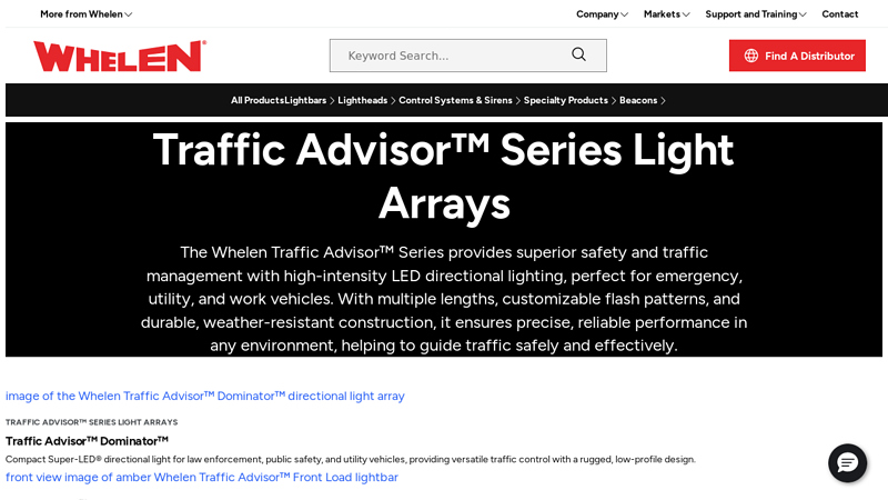 Traffic Advisor™ Series Light Arrays