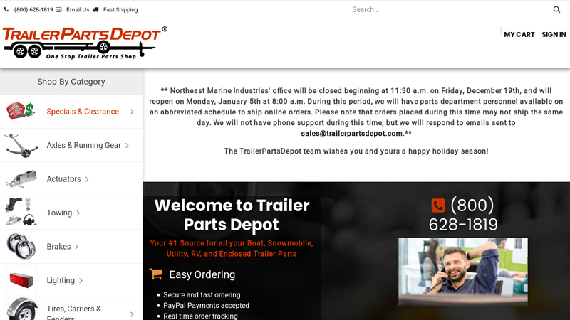 Trailer Parts Depot