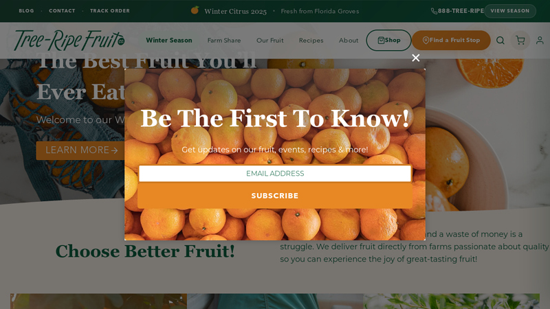 Tree-Ripe Fruit Co.: Best Fruit For Sale Online