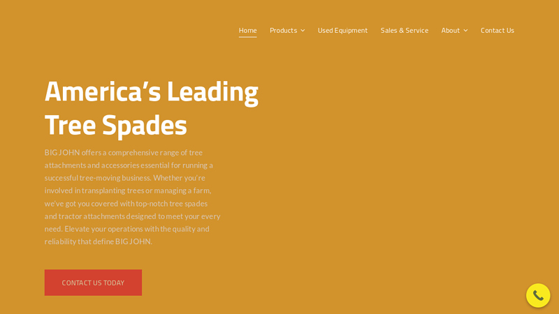 Tree Spades and Tree Transplanting Equipment in the US